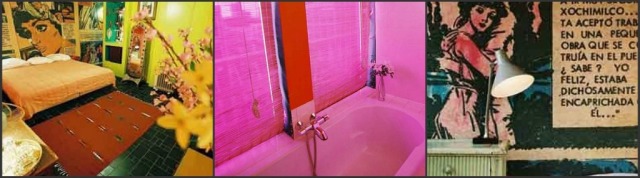 E esse banheiro todo rosa da Suíte 405?